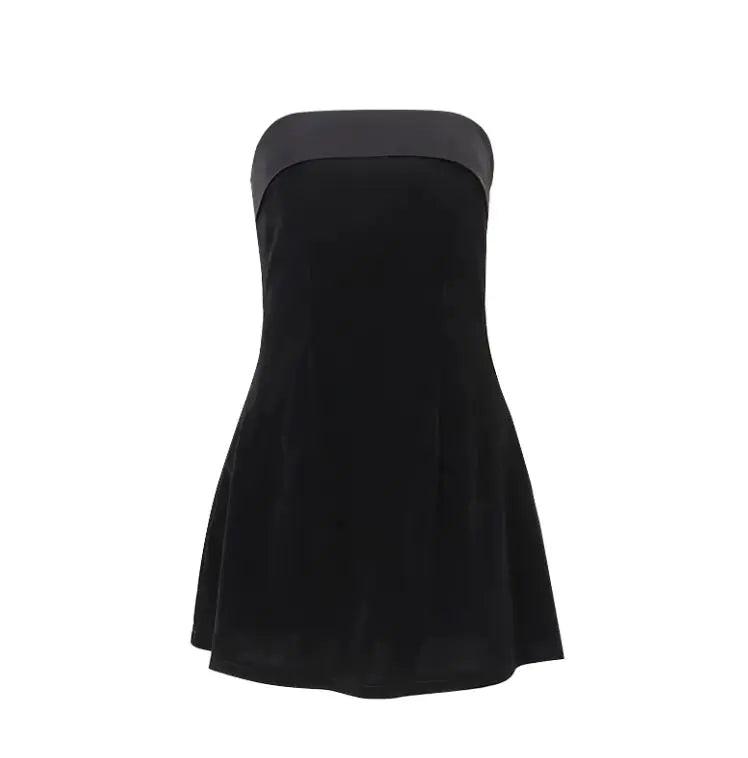 Backless Off-Shoulder Tube Dress