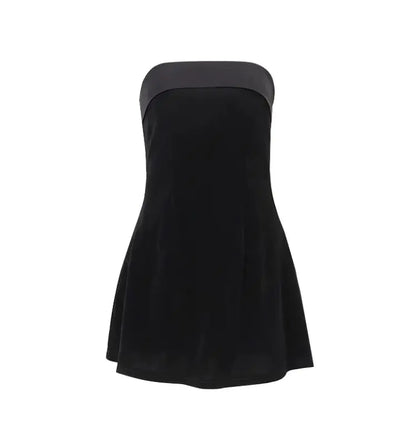 Backless Off-Shoulder Tube Dress