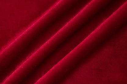 Evening Luxe Velvet Dress - Asymmetrical Cut