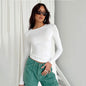 Women's Soft Stretch Slim Fit Long Sleeve Tee